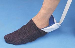 No bending or discomfort to put on socks